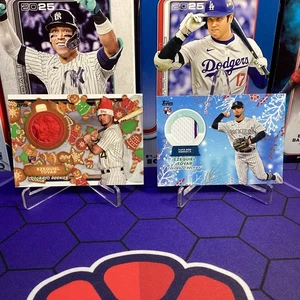 2023 Topps Holiday Holiday Relic Rojo Metálico Ezequiel Tovar 25/25+ Base Reliquia RC - Imagen 1 de 5