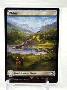 Plains (Double Sided) Jurassic Park Universi Beyond MTG Inglese **SPEDIZIONE USA** - Foto 1 di 2