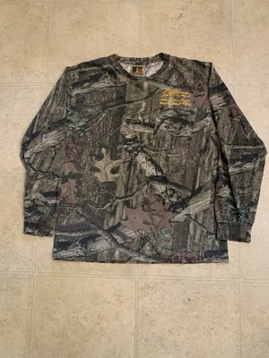 Russell Outdoor Long Sleeve Camouflage Hunting Shirt Men's Medium - Image 1 of 4