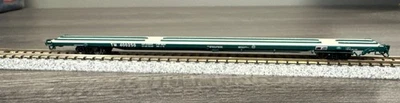 Atlas N Scale RTR #50001376 ACF 89’4” Flat Car Texas Mexican #400250 NIB CC - Image 1 of 4
