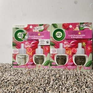 Air Wick Aceites Esenciales Recarga Exuberante Madreselva y Frambuesa Edición Limitada - Imagen 1 de 2