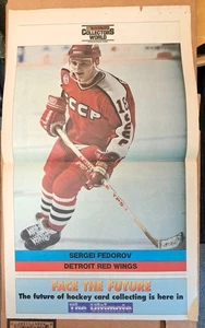 Sergei Federov Hockey News collectors vol 2 # 1 world pull out poster - Picture 1 of 5
