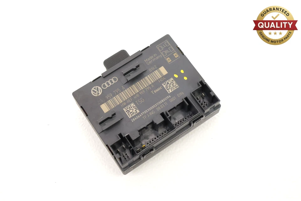 AUDI A8 QUATTRO 2011-2014 MÓDULO PUERTA TRASERA IZQUIERDA UNIDAD DE CONTROL OEM Foto 1 de 3