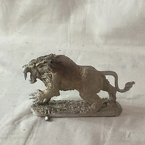 John Norman GOR Larl Pewter Figure Miniature 3.5” - Picture 1 of 8