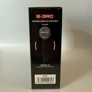 Sistema de micrófono inalámbrico Nux B-3rc paquete de micrófono de tiempo de trabajo de 3,5 horas - Imagen 1 de 4