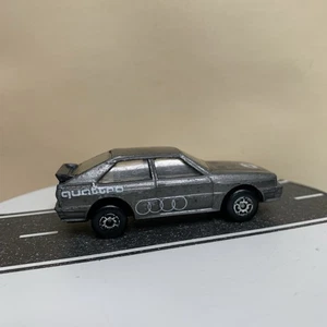 Matchbox MB-25 Audi Quattro Rally Car Gray Metallic w/Logo Graphics 1:58 NM - Picture 1 of 12