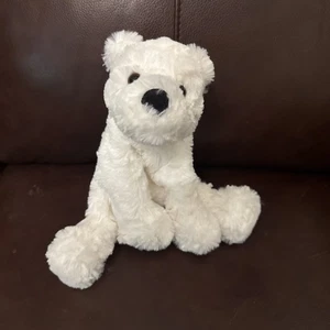 GUND 12” Large Teddy Polar BEAR Creamy Off White Soft Fuzzy - Picture 1 of 3