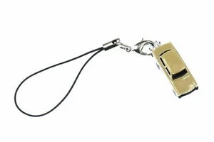 Trabi Trabant Trotteur Téléphone Miniblings Modèle 1:160 Miniature Auto Beige - Afbeelding 1 van 4