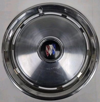 Buick Lesabre Electra Estate Wagon 1974-79 tapacubos de acero inoxidable de 15 pulgadas OEM GM Foto 1 de 4