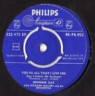 Johnnie Ray With Richard Maltby And His Orchestra - You're All That I Live Fo...
