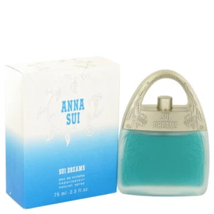 Sui Dreams by Anna Sui 75ml EDT Spray Sealed Box Womens Genuine Perfume Rare - Picture 1 of 1