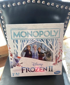 NEW SEALED Monopoly Game • Disney Frozen 2 Edition Board Game for Ages 8 and Up - Picture 1 of 3