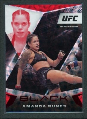 2021 AMANDA NUNES /88 PANINI CHRONICLES BLACK UFC - Image 1 of 2