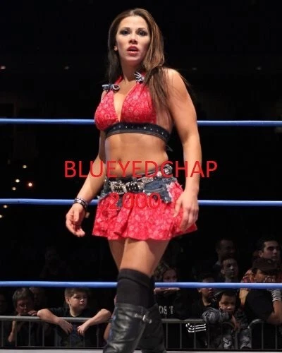 FOTO DE LUCHA LIBRE MICKIE JAMES CHICA LUCHADORA 8 X 10 WWF TNA Foto 1 de 1