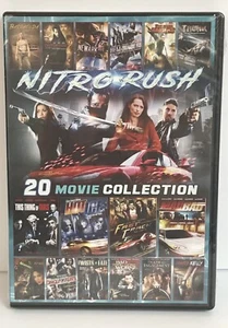 NEW! Nitro Rush 20 Action Movie Collection DVD: Mad Bad, Distortion, Fast Track - Picture 1 of 3