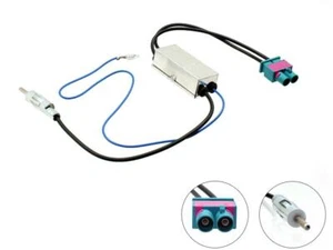 CT27AA56 CD RADIO ANTENA ADAPTADOR AÉREO CABLE PARA SKODA SUPERB YETI - Imagen 1 de 1