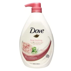 Dove Rebalancing Go Fresh Body Wash, Rose Soothing Scent, aloe vera Microbiome - Picture 1 of 5