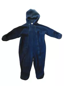 Miniwear Mono con Capucha Polar Mameluco Talla 24M Convertible Mitón Patas - Imagen 1 de 9