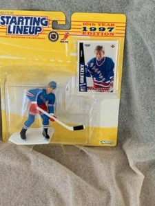 Wayne Gretzky 1997 Kenner Starting Lineup Figur Neuwertig Paket mit Karte - Bild 1 von 2