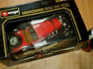 1928 MERCEDES BENZ SSK, [ BBURAGO TOY ] DIE CAST METAL FACTORY BUILT, Scale 1:18 - Picture 1 of 12