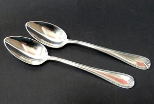 WELLNER Mod 286 2 Gemüselöffel,Auffülllöffel,Vorleger,Jugendstil,versilbert,TOP - Bild 1 von 8