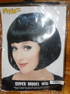 Super Model Wig - Black - Spirit Halloween - Picture 1 of 4
