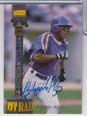 Edgardo Alfonzo Drafted 1994 Signature Rookies Auto /7750 LXXXIV 090723NPCD111 - Image 1 of 2
