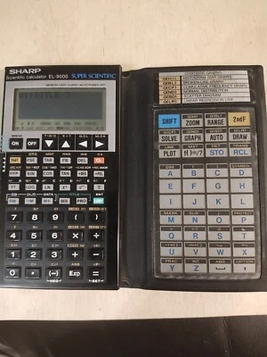 sharp el 9000 super scientific  pocket computer - Photo 1/4