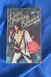 Elvis Presley Speaks by Hans Holzer 1978 1st Edition Afterlife Psychic Medium - Picture 1 of 4