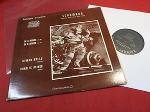 Schumann  VIOLIN SONATAS  -  Hyman Bress LP Baroque 1833 USA near mint - Picture 1 of 3