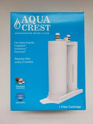 Aqua Crest Refrigerator Water Filter Fits Frigidaire Electrolux Kenmore 1 Pack - Image 1 of 4