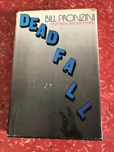 BILL PRONZINI DEADFALL 1st Edition 1986. NAMELESS DETECTIVE Crime Mystery - Picture 1 of 5