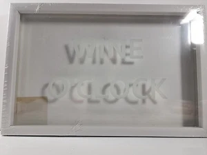 Children's "Wine O'clock  11 1/2” L X 7 3/4” W ~ Sign                       H9 - Picture 1 of 4