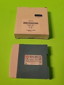 Fuente de alimentación Mean Well MDR-10-24. Entrada 100-240VAC .33 Amp, Salida 24VDC .42A   - Imagen 1 de 4