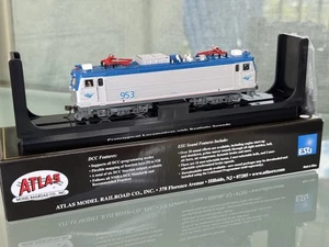 ✅ Amtrak AEM-7 #953 Phase V DCC ESU LokSound Atlas Master GOLD DCC EMD HO NEW - Picture 1 of 16