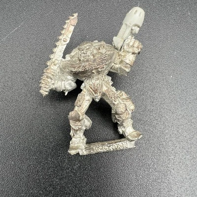 Warhammer 1989 40K Inquisitor in Power Armour Metal RT Era – Alt Gun Mod - Image 1 of 4