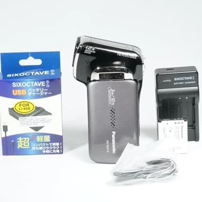 Panasonic HX-WA10 Black Waterproof Digital Video Camera Camcorder w/Battery - Image 1 of 4