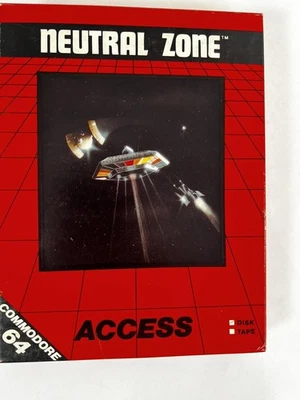 Vintage 1983 Neutral Zone Commodore 64 C64 Disk Game Boxed Access Software - Image 1 of 4