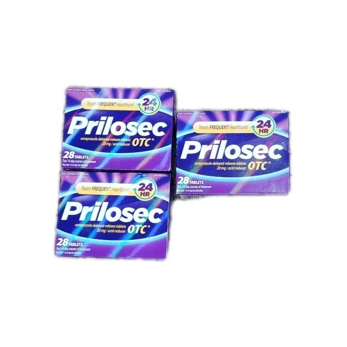 Prilosec OTC 24 horas reductor de ácido 28x3 comprimidos caducidad 2/2027+ Foto 1 de 1