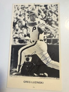 greg luzinski Signed Photo - Picture 1 of 2