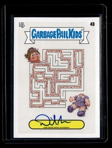 2024 Garbage Pail Kids: Kids At Play David Gross Artist Auto #43 Puzzling Paula - Picture 1 of 2