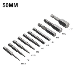1.5/2.0/2.5/3.0/4.0/5.0/6.0/ 8.0/10/12mm Hex Shank Magnetic Head On Sale - Picture 1 of 15