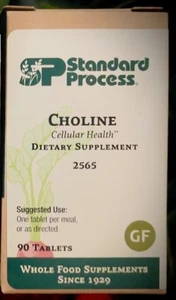 Standard Process, 6 CHOLINE, 90 Tabs. Daily Cellular Health. Best By: 11.27.27. - Picture 1 of 3