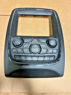 Dodge Durango 2017-2020 OEM HVAC A/C interruptor control de clima radio bisel 68333658 Foto 1 de 4