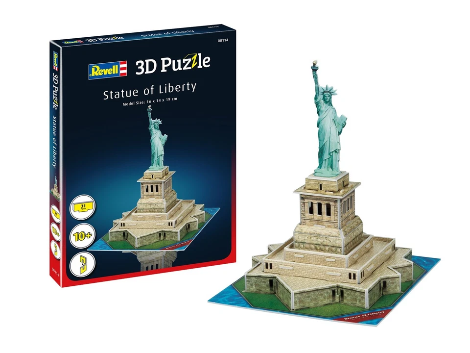 REVELL 00114 PUZZLE 3D STATUA DELLA LIBERTÀ - Immagine 1 di 1