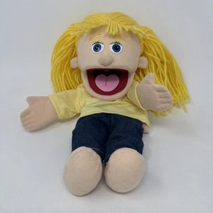 Puppet Silly Puppets Katie Peach Girl Full Body Ventriloquist Style 15" Tall - Picture 1 of 7