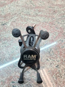RAM Mounts X-Grip Motorcycle Phone Holder w/ Ball Arm & Bolt Mount - Picture 1 of 5