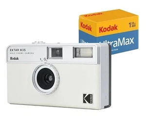 Kodak Ektar H35 - 35mm Half Frame Camera - Off-white Bundle - Picture 1 of 6