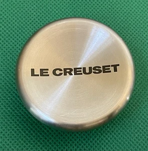 Le Creuset 2” 55mm Large Round Stainless Steel Replacement Cookware Knob Only - Picture 1 of 7