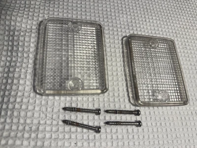 1991 Mitsubishi Eclipse right, left rear reverse light clear lenses  OEM - Image 1 of 3